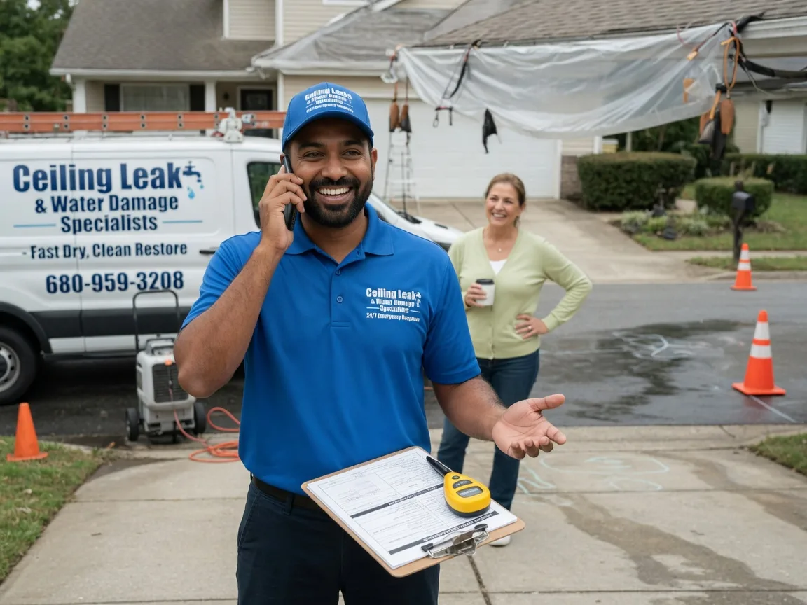 Ceiling Leak Cleanup Centreville, VA FAQs